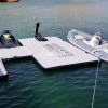 Inflatable jet ski docks